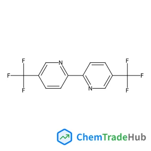 5,5'-Bis(trifluoromethyl)-2,2'-bipyridine structure 5,5'-Bis(trifluoromethyl)-2,2'-bipyridine structure