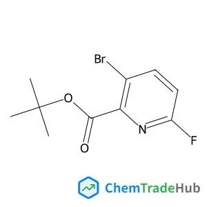 2-Methyl-2-propanyl 3-bromo-6-fluoro-2-pyridinecarboxylate