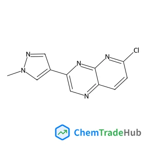 6-Chloro-3-(1-methyl-1H-pyrazol-4-yl)pyrido[2,3-b]pyrazine