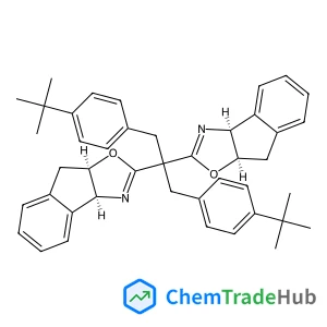 (3aS,8aR,3a'S,8a'R)-2,2'-{1,3-Bis[4-(2-methyl-2-propanyl)phenyl]-2,2-propanediyl}bis(8,8a-dihydro-3aH-indeno[1,2-d][1,3]oxazole)