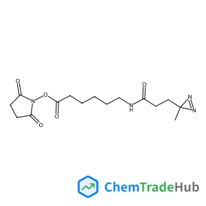 N-{6-[(2,5-Dioxo-1-pyrrolidinyl)oxy]-6-oxohexyl}-3-(3-methyl-3H-diaziren-3-yl)propanamide