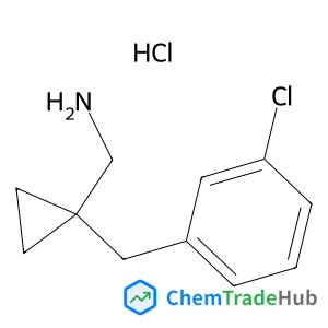 1-[1-(3-Chlorobenzyl)cyclopropyl]methanamine hydrochloride (1:1)