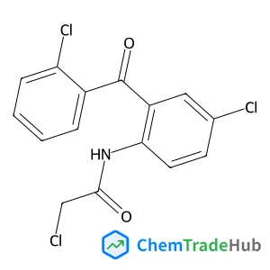 2-Chloro-N-[4-chloro-2-(2-chlorobenzoyl)phenyl]acetamide