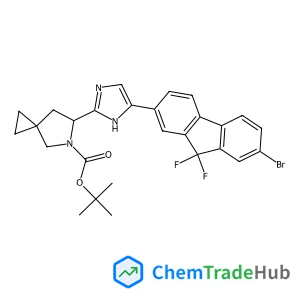 (S)-tert-butyl 6-(5-(7-broMo-9,9-difluoro-9H-fluoren-2-yl)-1H-iMidazol-2-yl)-5-azaspiro[2.4]heptane-5-carboxylate