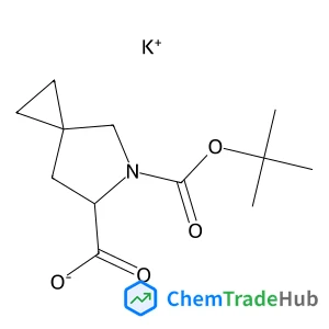 potassium (S)-5-(tert-butoxycarbonyl)-5-azaspiro[2.4]heptane-6-carboxylate