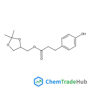 ((S)-2,2-DIMETHYL-1,3-DIOXOLAN-4-YL)METHYL 3-(4-HYDROXYPHENYL)PROPANOATE