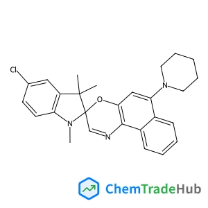 5-Chloro-1,3,3-trimethyl-6'-(1-piperidinyl)-1,3-dihydrospiro[indole-2,3'-naphtho[2,1-b][1,4]oxazine]