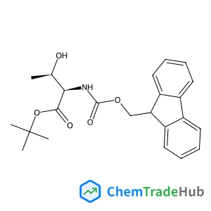 D-Allothreonine, N-[(9H-fluoren-9-ylmethoxy)carbonyl]-, 1,1-dimethylethyl ester