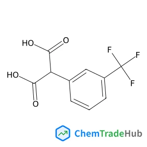 2-(3-(trifluoromethyl)phenyl)malonic acid