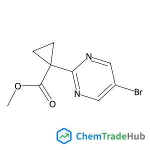 Methyl 1-(5-bromo-2-pyrimidinyl)cyclopropanecarboxylate Methyl 1-(5-bromo-2-pyrimidinyl)cyclopropanecarboxylate