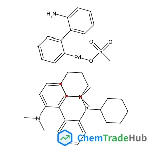 (2'-Amino-2-biphenylyl)(methanesulfonato-kappaO)palladium - 2'-(dicyclohexylphosphino)-N,N,N',N'-tetramethyl-2,6-biphenyldiamine (1:1)