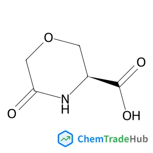(3S)-5-oxomorpholine-3-carboxylic acid