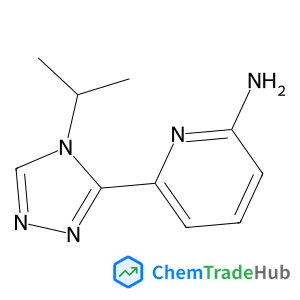 6-(4-Isopropyl-4H-1,2,4-triazol-3-yl)-2-pyridinamine