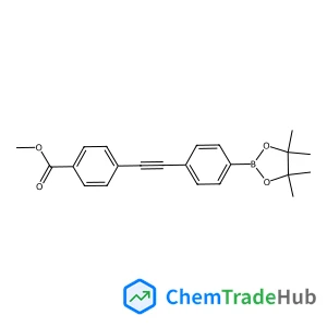 Methyl 4-{[4-(4,4,5,5-tetramethyl-1,3,2-dioxaborolan-2-yl)phenyl]ethynyl}benzoate