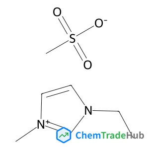 1-Ethyl-3-methyl-1H-imidazol-3-ium methanesulfonate structure 1-Ethyl-3-methyl-1H-imidazol-3-ium methanesulfonate structure
