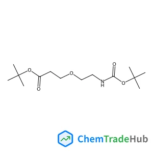 2-Methyl-2-propanyl 3-[2-({[(2-methyl-2-propanyl)oxy]carbonyl}amino)ethoxy]propanoate