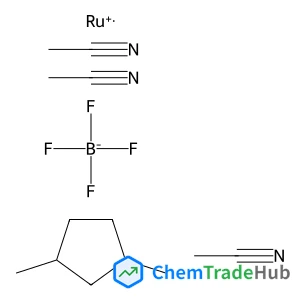 TRISACETONITRILE(?5-2,4-DIMETHYLPENTADIENYL) RUTHENIUM(II) TETRAFLUOROBORATE