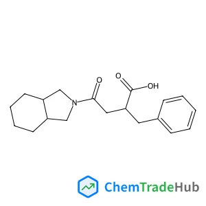 (2S)-2-Benzyl-4-[(3aR,7aS)-octahydro-2H-isoindol-2-yl]-4-oxobutanoic acid