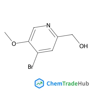 (4-Bromo-5-methoxy-2-pyridinyl)methanol (4-Bromo-5-methoxy-2-pyridinyl)methanol