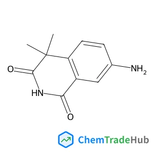 1,3(2H,4H)-Isoquinolinedione, 7-amino-4,4-dimethyl- structure