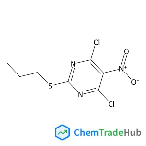 4,6-Dichloro-5-nitro-2-(propylsulfanyl)pyrimidine