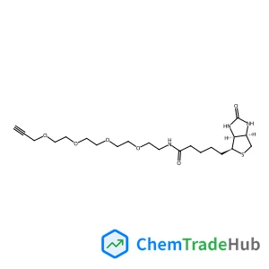 Acetylene-PEG4-biotin conjugate