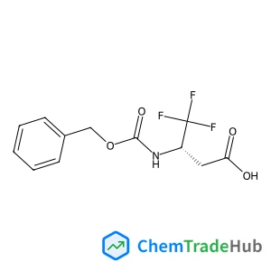 (3S)-3-{[(Benzyloxy)carbonyl]amino}-4,4,4-trifluorobutanoic acid