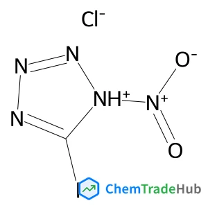 3-(4-Iodophenyl)-2-(4-nitrophenyl)-5-phenyl-2H-tetrazol-3-ium chloride