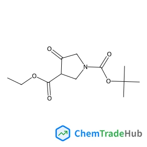 3-Ethyl 1-(2-methyl-2-propanyl) 4-oxo-1,3-pyrrolidinedicarboxylate 3-Ethyl 1-(2-methyl-2-propanyl) 4-oxo-1,3-pyrrolidinedicarboxylate