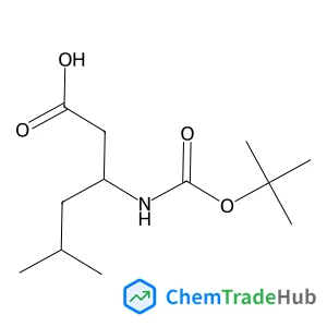 (R)-3-((tert-Butoxycarbonyl)amino)-5-methylhexanoic acid