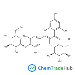 4-[3-(beta-D-Glucopyranosyloxy)-5,7-dihydroxy-4-oxo-4H-chromen-2-yl]-2,6-dihydroxyphenyl beta-D-glucopyranoside