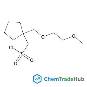 (1-((2-Methoxyethoxy)methyl)cyclopentyl)methanesulfonyl chloride