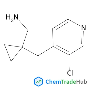 (1-((3-Chloropyridin-4-yl)methyl)cyclopropyl)methanamine