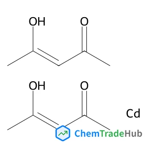 Cadmium, bis(2,4-pentanedionato-κO2,κO4)-, (T-4)-