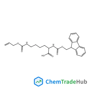 N~6~-[(Allyloxy)carbonyl]-N~2~-[(9H-fluoren-9-ylmethoxy)carbonyl]-L-lysine