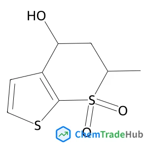 (4S,6S)-4-Hydroxy-6-methyl-5,6-dihydro-4H-thieno[2,3-b]thiopyran-7,7-dioxide