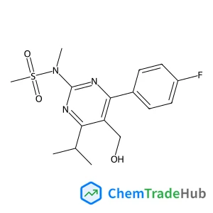 N-[4-(4-Fluorophenyl)-5-(hydroxymethyl)-6-isopropyl-2-pyrimidinyl]-N-methylmethanesulfonamide