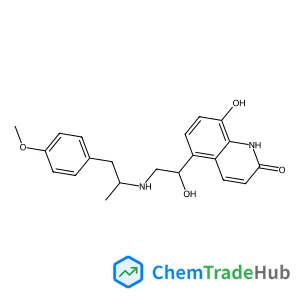 8-Hydroxy-5-((R)-1-hydroxy-2-(((R)-1-(4-methoxyphenyl)propan-2-yl)amino)ethyl)quinolin-2(1H)-one