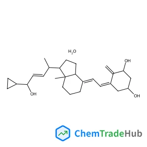 (1S,3R,5Z,7E,22E,24S)-26,27-Cyclo-9,10-secocholesta-5,7,10,22-tetraene-1,3,24-triol hydrate (1:1) (1S,3R,5Z,7E,22E,24S)-26,27-Cyclo-9,10-secocholesta-5,7,10,22-tetraene-1,3,24-triol hydrate (1:1)