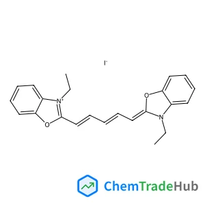 3-Ethyl-2-[(1E,3E,5Z)-5-(3-ethyl-1,3-benzoxazol-2(3H)-ylidene)-1,3-pentadien-1-yl]-1,3-benzoxazol-3-ium iodide