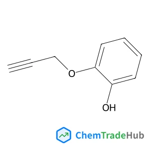 2-(prop-2-yn-1-yloxy)phenol structure 2-(prop-2-yn-1-yloxy)phenol structure