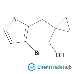 (1-((3-Bromothiophen-2-yl)methyl)cyclopropyl)methanol