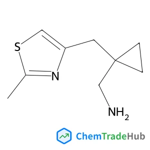 (1-((2-Methylthiazol-4-yl)methyl)cyclopropyl)methanamine