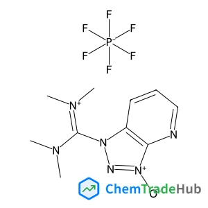 (Dimethylamino)-N,N-dimethyl(3H-[1,2,3]triazolo[4,5-b]pyridin-3-yloxy)methaniminium hexafluorophosphate