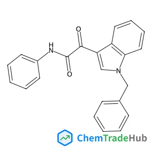 2-(1-Benzyl-1H-indol-3-yl)-2-oxo-N-phenylacetamide 2-(1-Benzyl-1H-indol-3-yl)-2-oxo-N-phenylacetamide