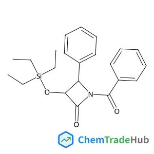 (3R,4S)-1-Benzoyl-4-phenyl-3-[(triethylsilyl)oxy]-2-azetidinone