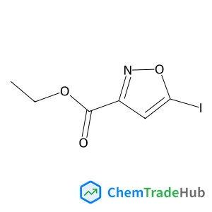 Ethyl 5-iodo-1,2-oxazole-3-carboxylate Chemical_Structure_Of