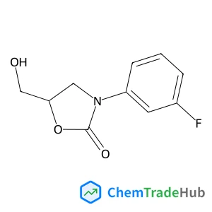 (5R)-3-(3-Fluorophenyl)-5-(hydroxymethyl)-1,3-oxazolidin-2-one