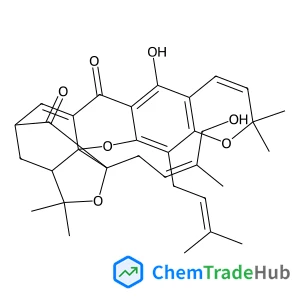 Isomorellinol structure Isomorellinol structure