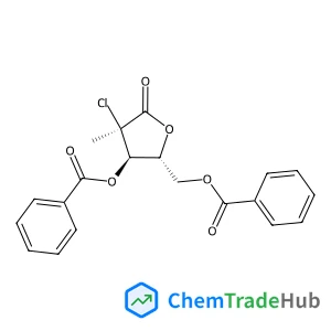 ((2R,3R,4R)-3-(BENZOYLOXY)-4-CHLORO-4-METHYL-5-OXOTETRAHYDROFURAN-2-YL)METHYL BENZOATE
